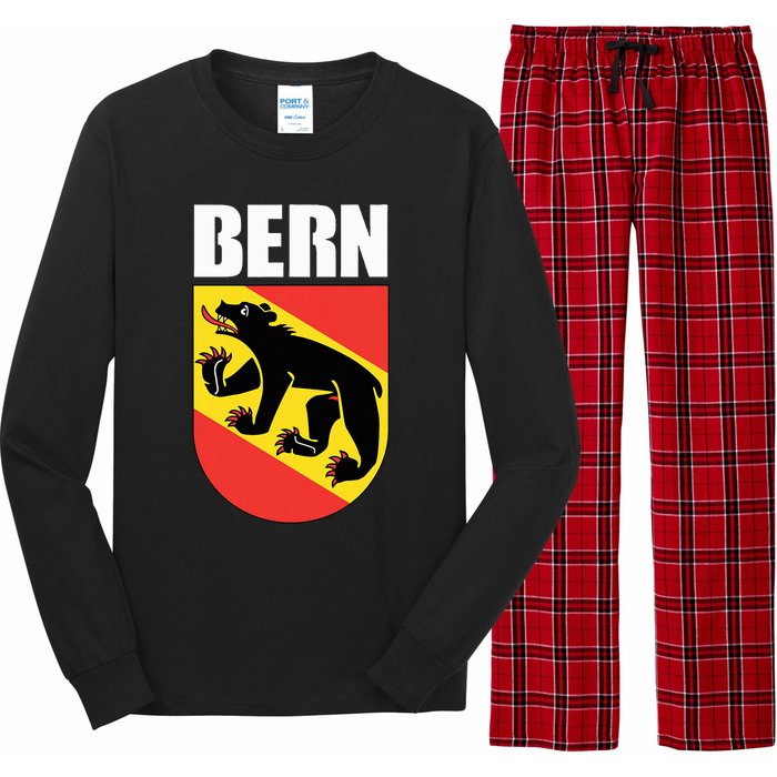 Bern Switzerland Souvenir Swiss National Day Gifts Suisse Long Sleeve Pajama Set