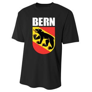 Bern Switzerland Souvenir Swiss National Day Gifts Suisse Performance Sprint T-Shirt