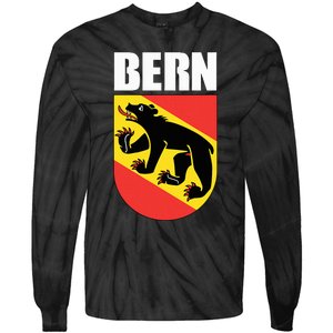 Bern Switzerland Souvenir Swiss National Day Gifts Suisse Tie-Dye Long Sleeve Shirt