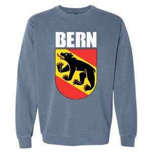 Bern Switzerland Souvenir Swiss National Day Gifts Suisse Garment-Dyed Sweatshirt