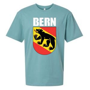 Bern Switzerland Souvenir Swiss National Day Gifts Suisse Sueded Cloud Jersey T-Shirt