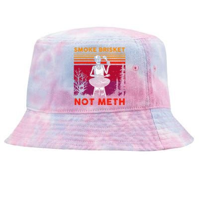 Bbq Skeleton Smoke Brisket Not Meth Grilling Master Tie-Dyed Bucket Hat