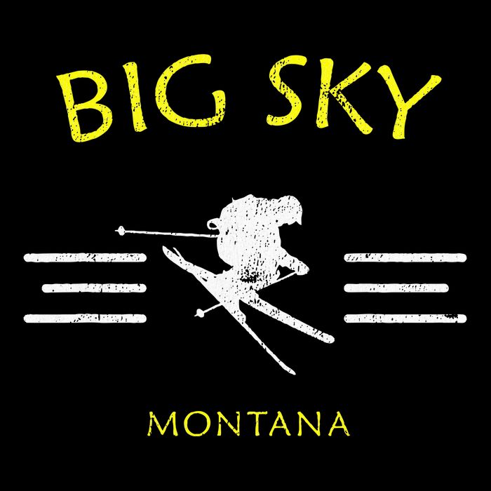 Big Sky Skiing Montana Ski City Backpack