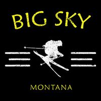 Big Sky Skiing Montana Ski Impact Tech Backpack