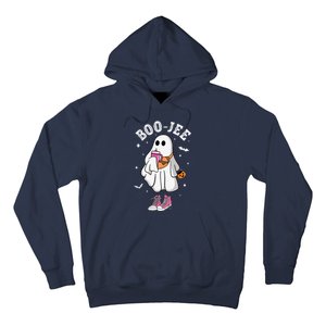 Boojee Spooky Season Cute Ghost Halloween Boujee Hoodie