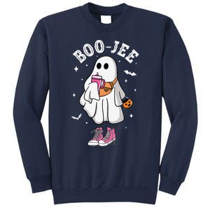 Boojee Spooky Season Cute Ghost Halloween Boujee Sweatshirt