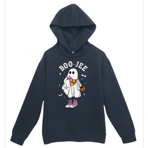 Boojee Spooky Season Cute Ghost Halloween Boujee Urban Pullover Hoodie