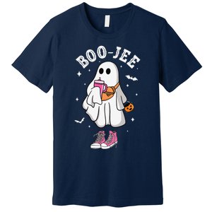 Boojee Spooky Season Cute Ghost Halloween Boujee Premium T-Shirt