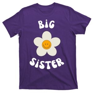 Big Sister Sunflower Retro T-Shirt