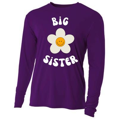 Big Sister Sunflower Retro Cooling Performance Long Sleeve Crew