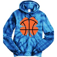 Basketball Shamrock St Patricks Day Gift Gift Tie Dye Hoodie