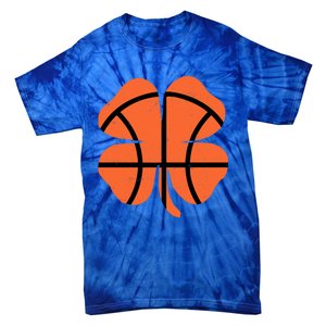 Basketball Shamrock St Patricks Day Gift Gift Tie-Dye T-Shirt