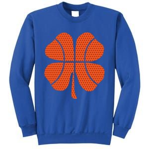 Basketball Shamrock St Patrick's Day Gift Sweatshirt