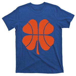 Basketball Shamrock St Patrick's Day Gift T-Shirt