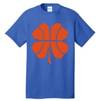 Basketball Shamrock St Patrick's Day Gift Tall T-Shirt