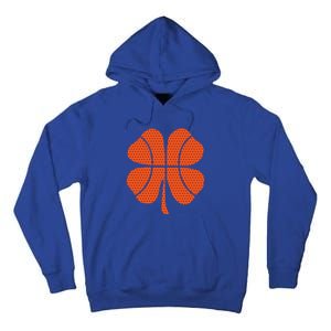 Basketball Shamrock St Patrick's Day Gift Tall Hoodie