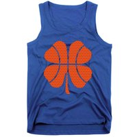 Basketball Shamrock St Patrick's Day Gift Tank Top