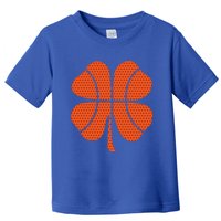 Basketball Shamrock St Patrick's Day Gift Toddler T-Shirt