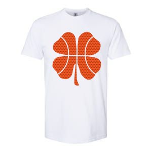 Basketball Shamrock St Patrick's Day Gift Softstyle CVC T-Shirt