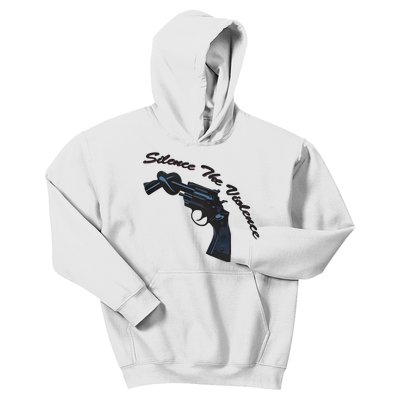 Baltimore Shooting Silence The Violence Kids Hoodie