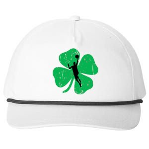 Basketball Shamrock St Patrick's Day Sports Gift Snapback Five-Panel Rope Hat