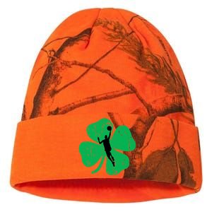 Basketball Shamrock St Patrick's Day Sports Gift Kati Licensed 12" Camo Beanie