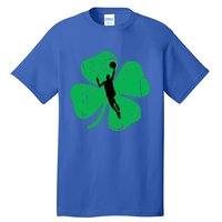 Basketball Shamrock St Patrick's Day Sports Gift Tall T-Shirt