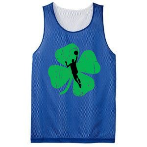 Basketball Shamrock St Patrick's Day Sports Gift Mesh Reversible Basketball Jersey Tank