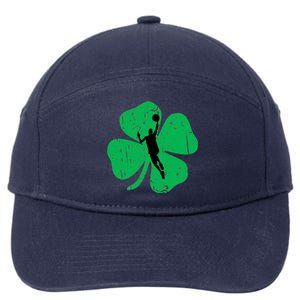 Basketball Shamrock St Patrick's Day Sports Gift 7-Panel Snapback Hat