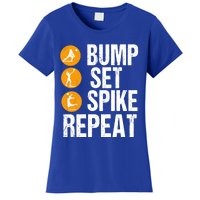 Bump Set Spike Repeat Volleyball Sport Gift Women's T-Shirt