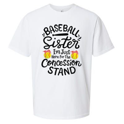 Baseball Sister Softball Heart Sport Lover Funny Sueded Cloud Jersey T-Shirt