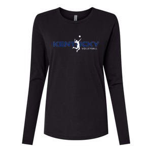 Bluegrass State Sports Fan Kentucky Volleyball Womens Cotton Relaxed Long Sleeve T-Shirt