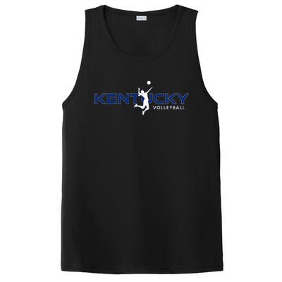 Bluegrass State Sports Fan Kentucky Volleyball PosiCharge Competitor Tank