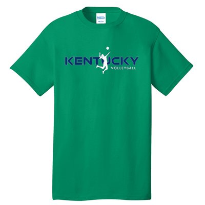 Bluegrass State Sports Fan Kentucky Volleyball Tall T-Shirt