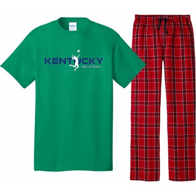 Bluegrass State Sports Fan Kentucky Volleyball Pajama Set