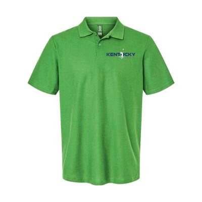 Bluegrass State Sports Fan Kentucky Volleyball Softstyle Adult Sport Polo