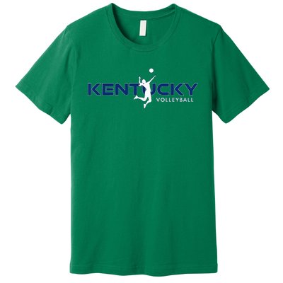 Bluegrass State Sports Fan Kentucky Volleyball Premium T-Shirt