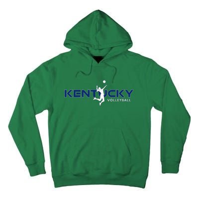 Bluegrass State Sports Fan Kentucky Volleyball Tall Hoodie