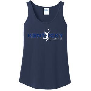 Bluegrass State Sports Fan Kentucky Volleyball Ladies Essential Tank