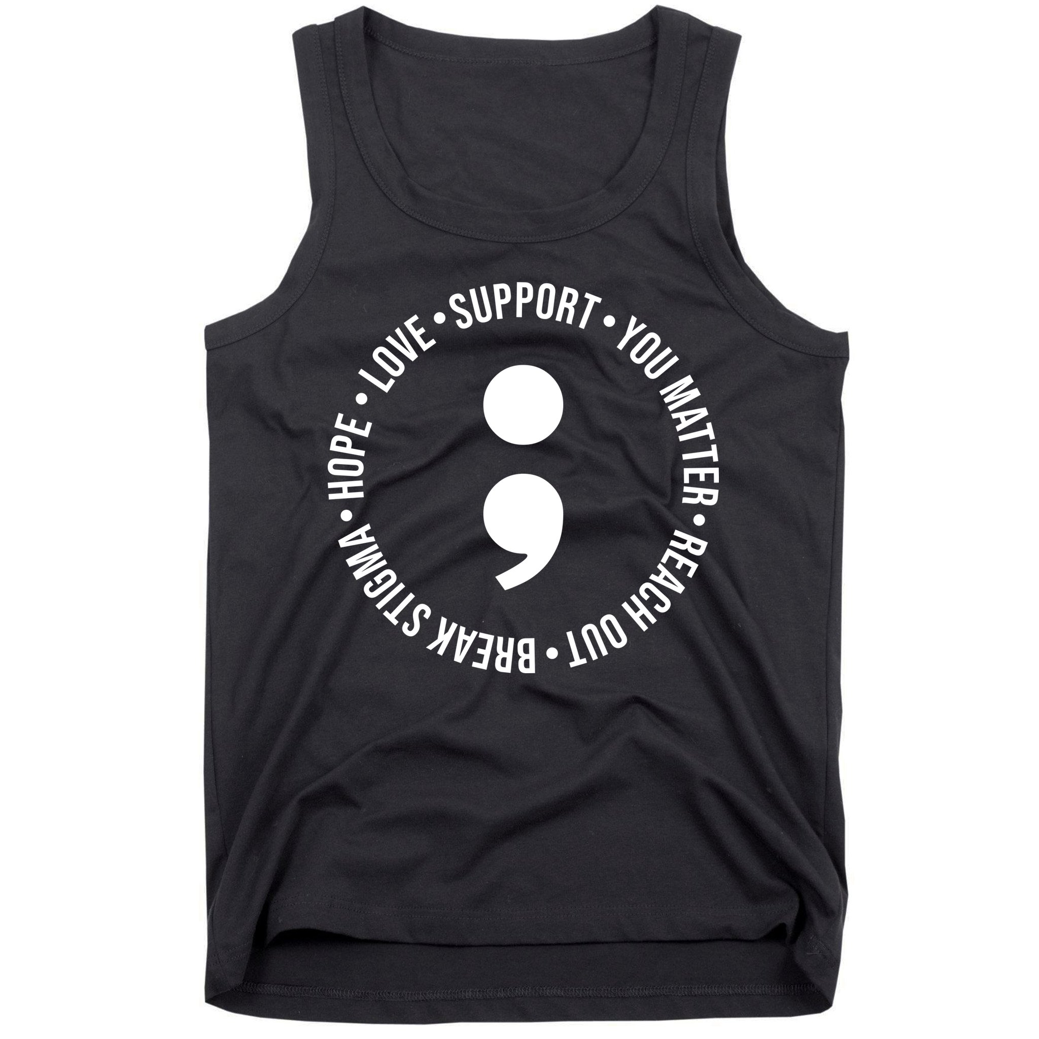 Break Stigma Support Mental Health Awareness Tank Top