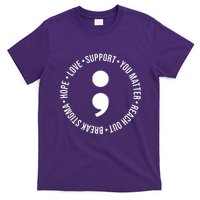 Break Stigma Support Mental Health Awareness T-Shirt