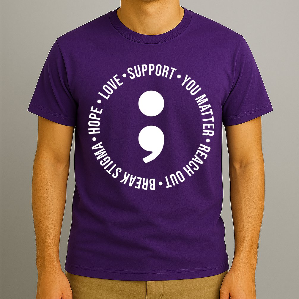 Break Stigma Support Mental Health Awareness T-Shirt