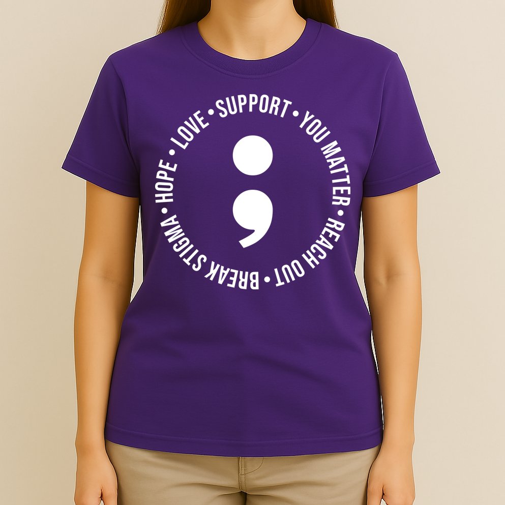 Break Stigma Support Mental Health Awareness T-Shirt