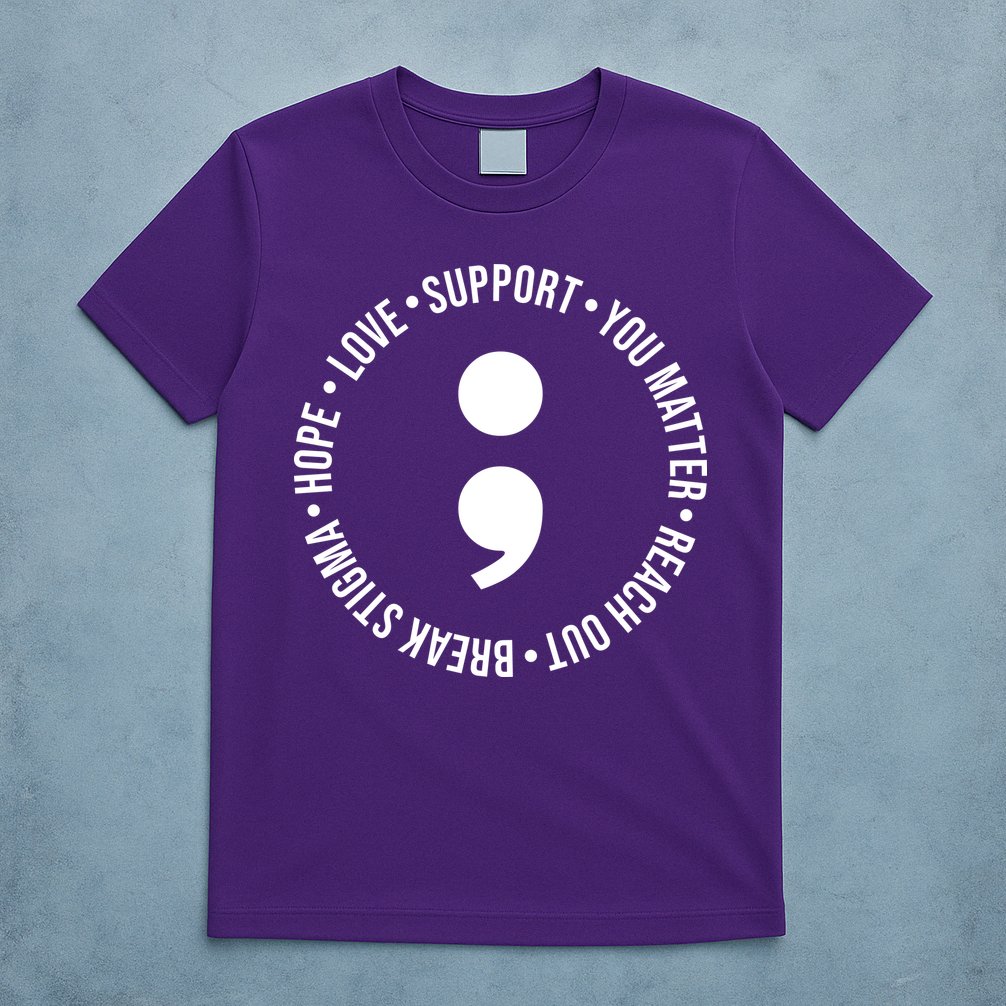 Break Stigma Support Mental Health Awareness T-Shirt