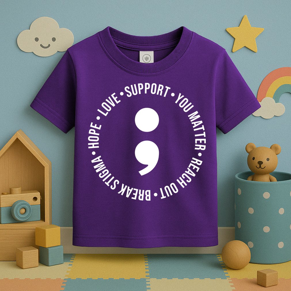 Break Stigma Support Mental Health Awareness Toddler T-Shirt