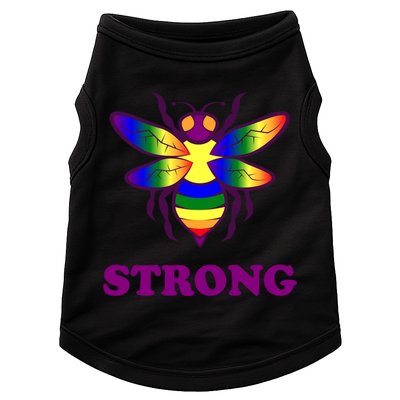 Be Strong Support Encouraget Motivational Gift Doggie Tank