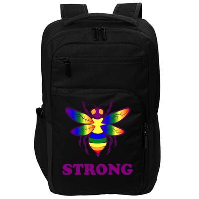 Be Strong Support Encouraget Motivational Gift Impact Tech Backpack