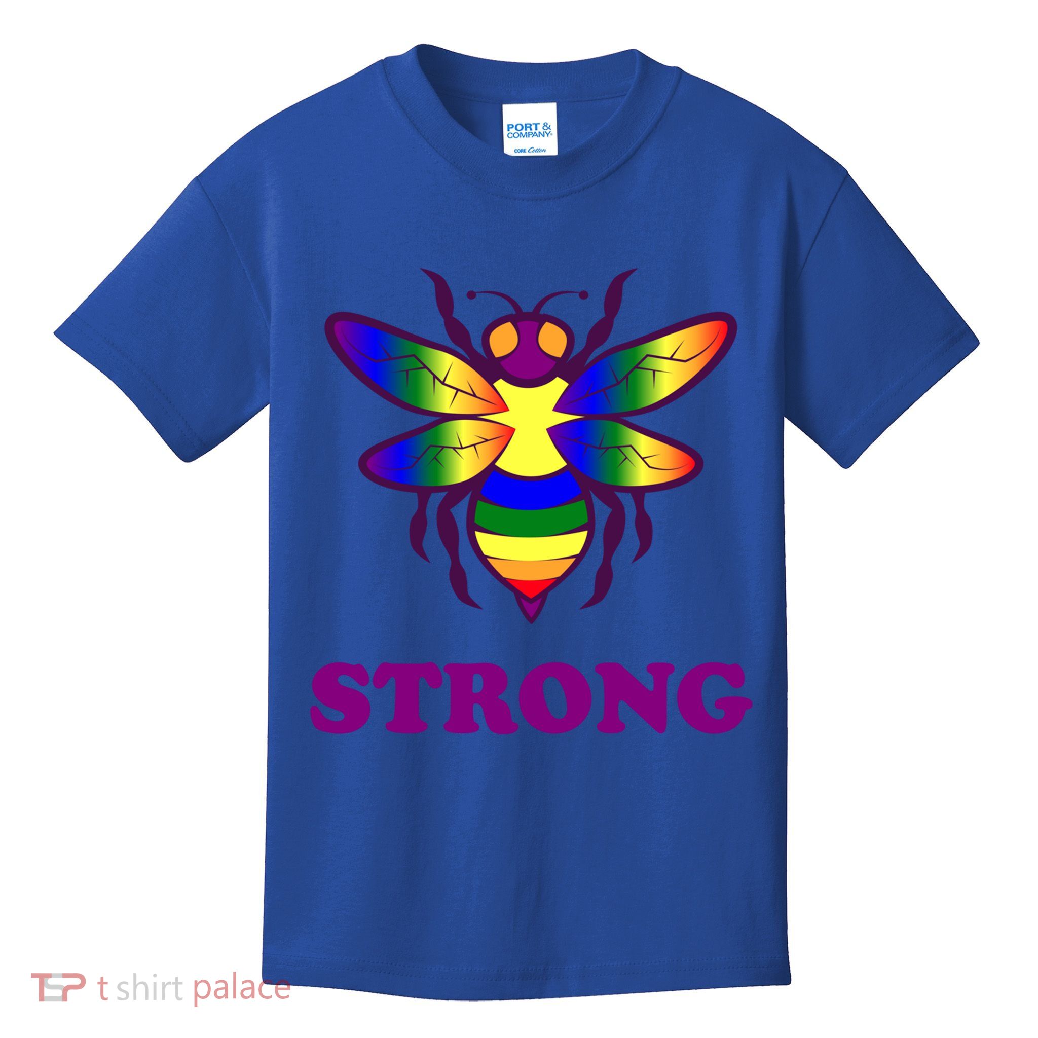 Be Strong Support Encouraget Motivational Gift Kids T-Shirt