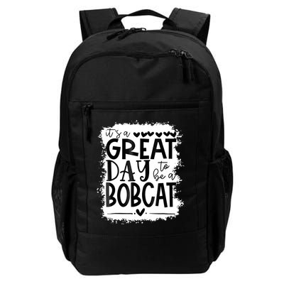 Bobcats School Sports Fan Team Spirit Mascot Gift Bleached Backpack