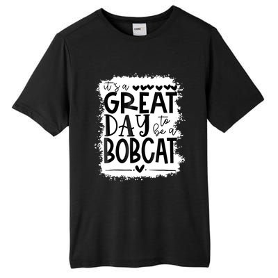 Bobcats School Sports Fan Team Spirit Mascot Gift Bleached Tall Fusion ChromaSoft Performance T-Shirt